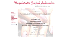 Desktop Screenshot of js-smile-nails.de